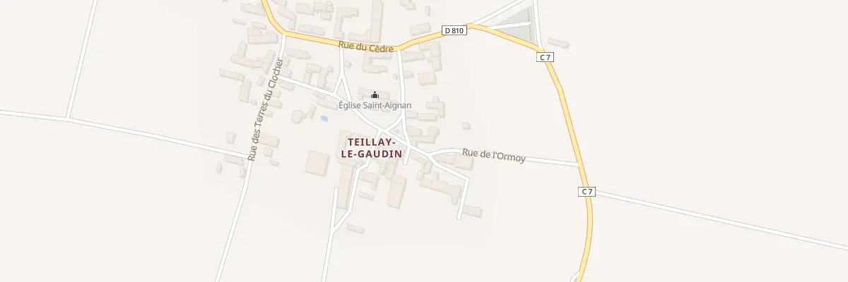 Plan du 1 Rue de l’Ormoy à Outarville