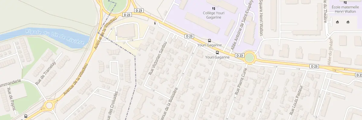 Plan du 6 Av de la Boissière à Trappes