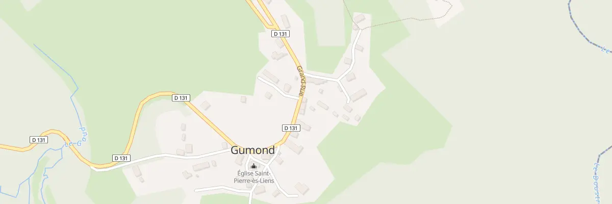 Plan du 14 Rue Grand Rue à Gumond