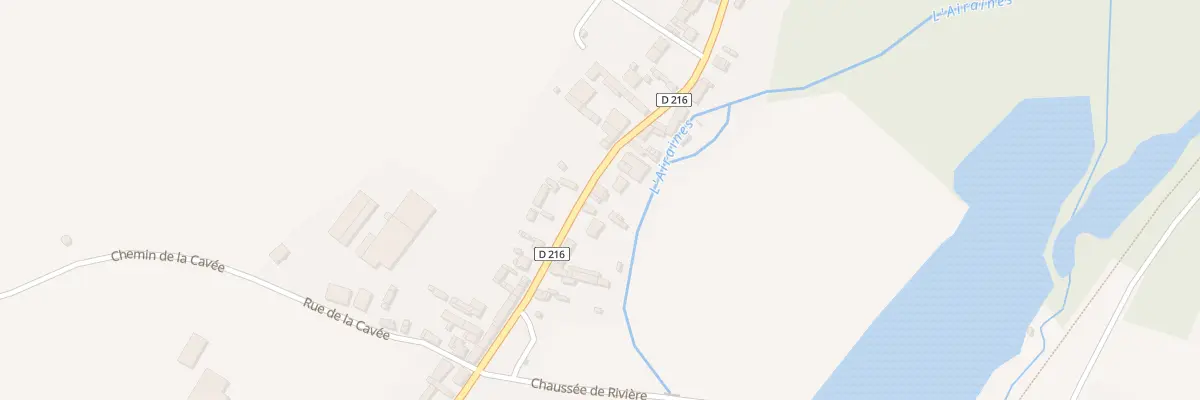 Plan du 14 Rue du Moulin à Bettencourt-Rivière