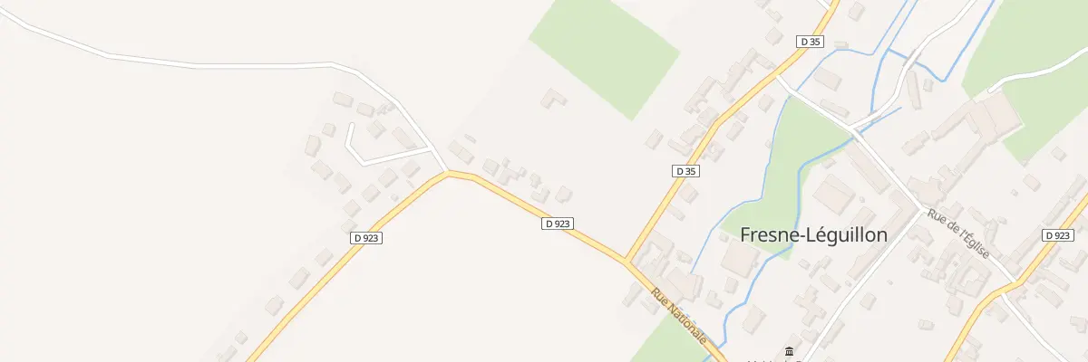 Plan du 21 Rue Nationale à Fresne-Léguillon