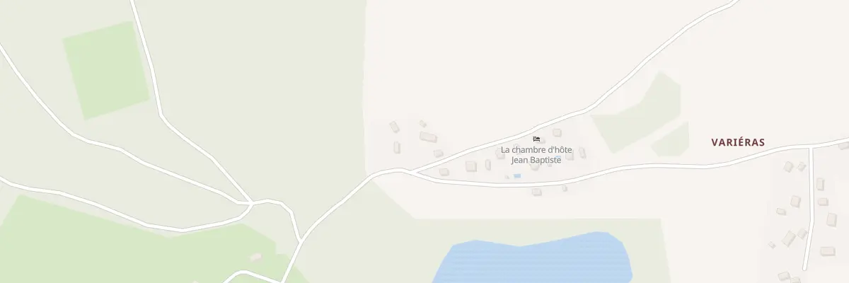 Plan du 259 Varieras à Pérols-sur-Vézère