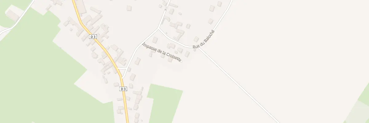 Plan du 6 Rue du Baloché à Monneville