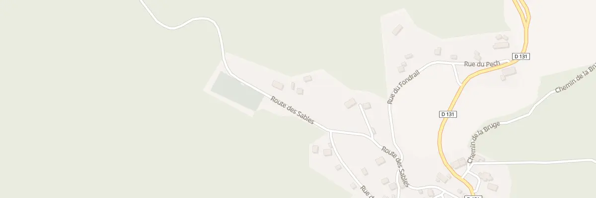 Plan du 354 Rte des Sablés à Saint-Pardoux-la-Croisille