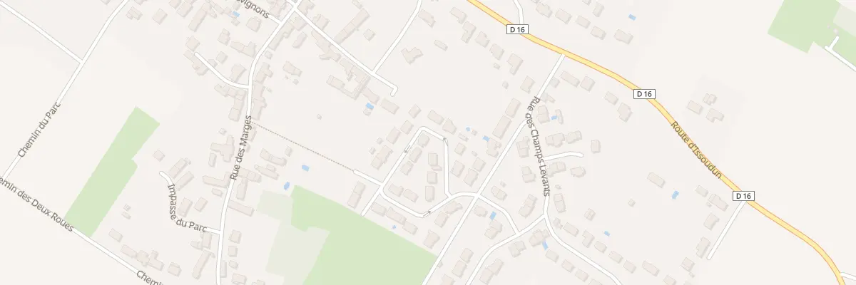 Plan du 5 Rue des Vignes aux Bordes