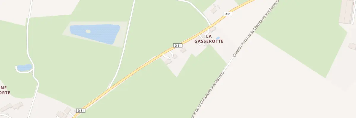 Plan du 5285 La Gasserotte à Nohant-Vic