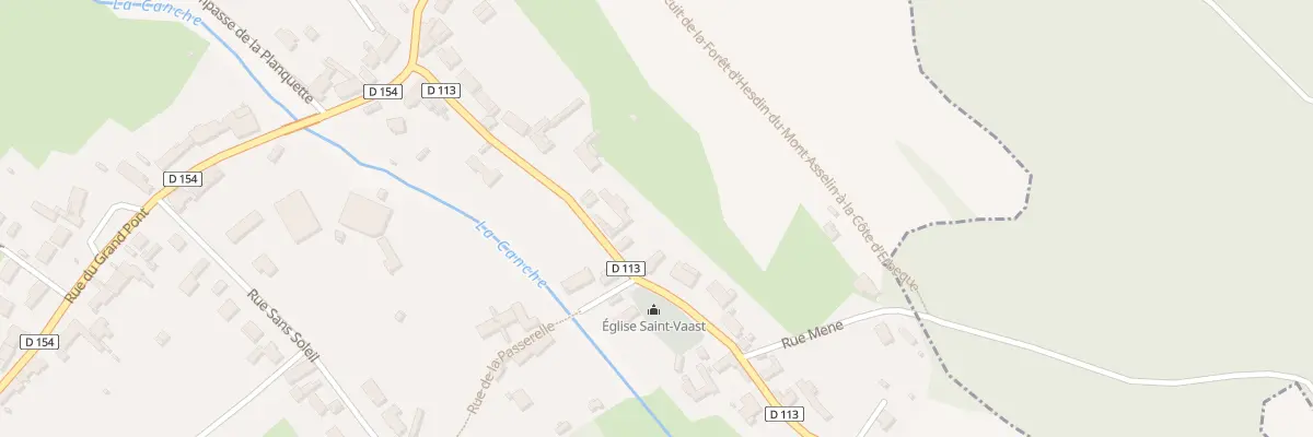 Plan du 211B Rue Saint Vaast à Aubin-Saint-Vaast