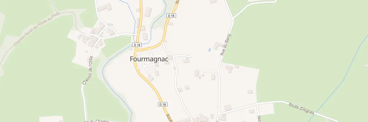 Plan du 5556F Cambolonies à Fourmagnac