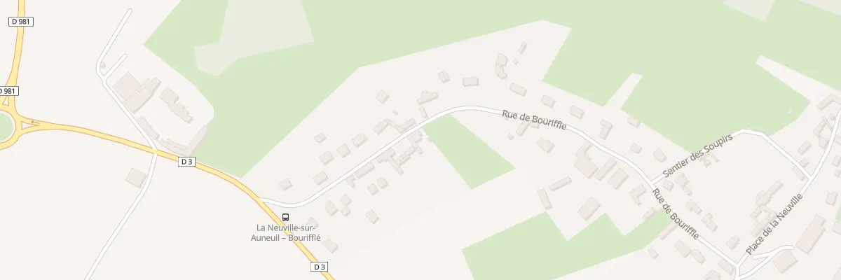 Plan du 717 Rue du Bourifflé à Auneuil