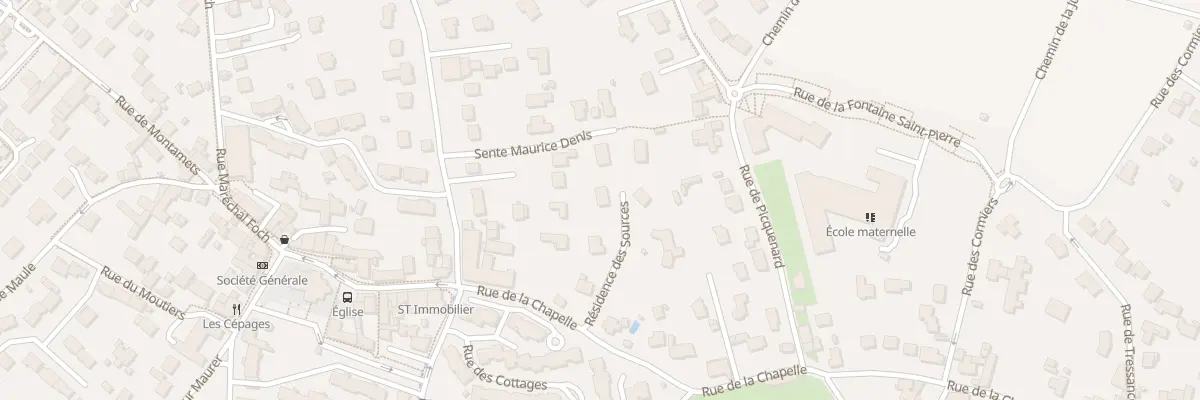 Plan du 9T Rue de la Chapelle à Orgeval