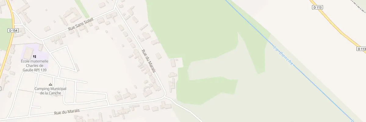 Plan du 187 Rue du Marais à Aubin-Saint-Vaast