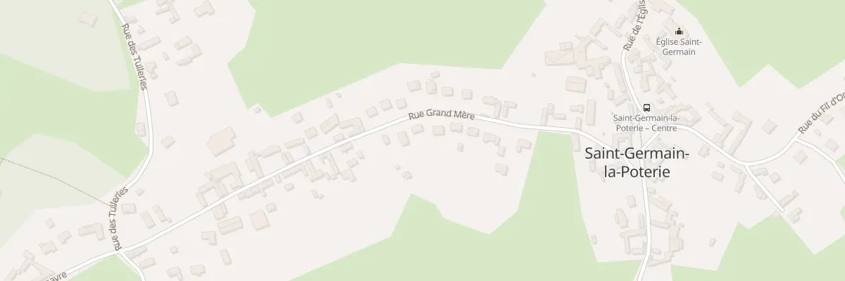 Plan du 21 Rue Grand Mère à Saint-Germain-la-Poterie