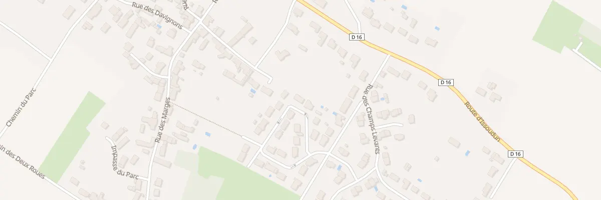 Plan du 8 Rue des Vignes aux Bordes