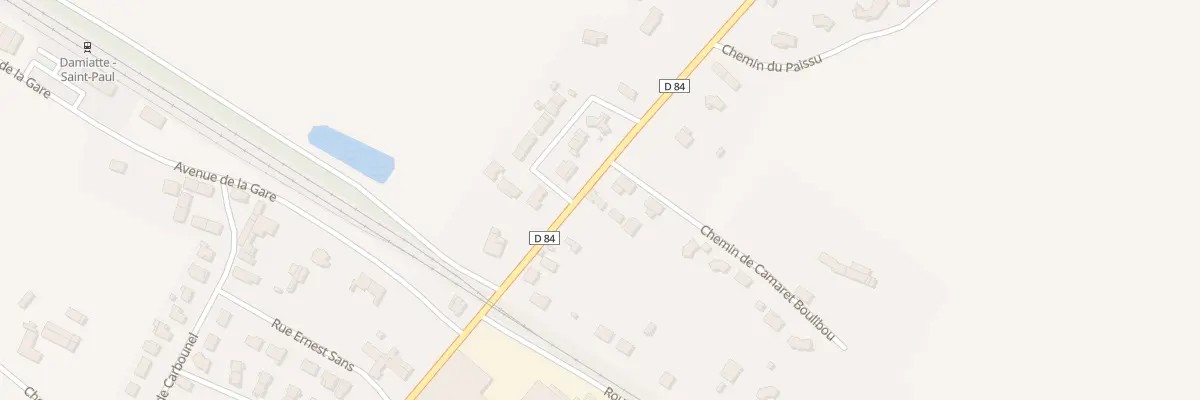 Plan du 10 Rte de Graulhet à Damiatte