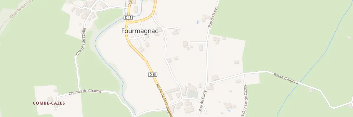 Plan du 5007 Cambolonies à Fourmagnac