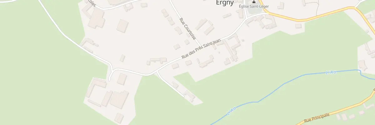 Plan du 17 Rue des Pres St Jean à Ergny