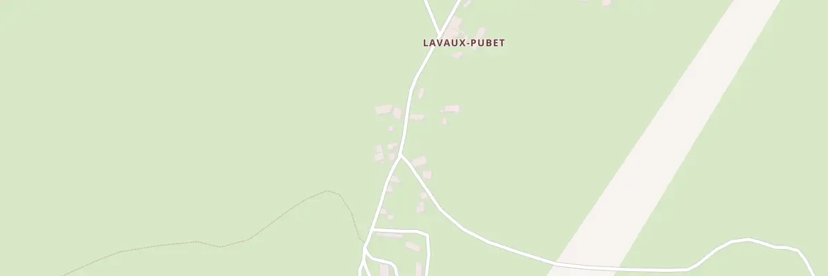 Plan du 284 Lavaux Pubet à Pouligny-Notre-Dame