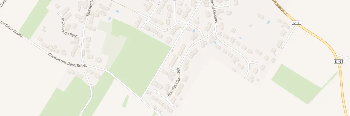 Plan du 5354 Champs Levant aux Bordes