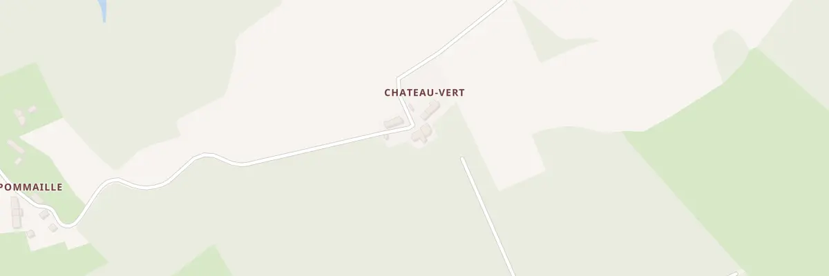 Plan du 1 Chateau-Vert à Saint-Pierre-de-Jards
