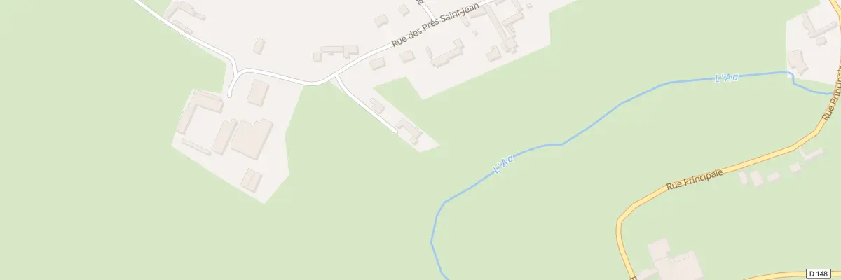 Plan du 23 Rue des Pres St Jean à Ergny
