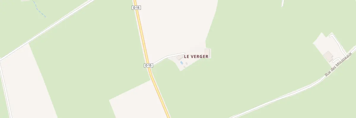 Plan du 2 Le Verger. à Genouillac