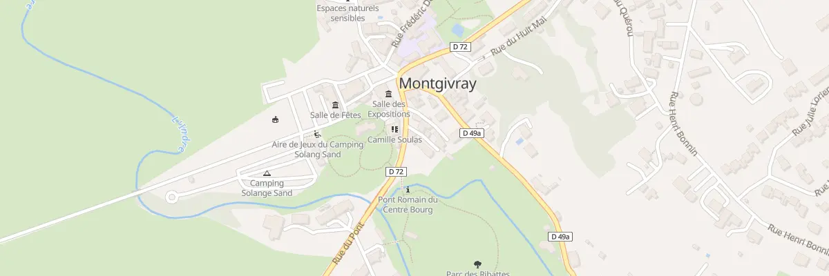 Plan du 9 Rue du Pont à Montgivray