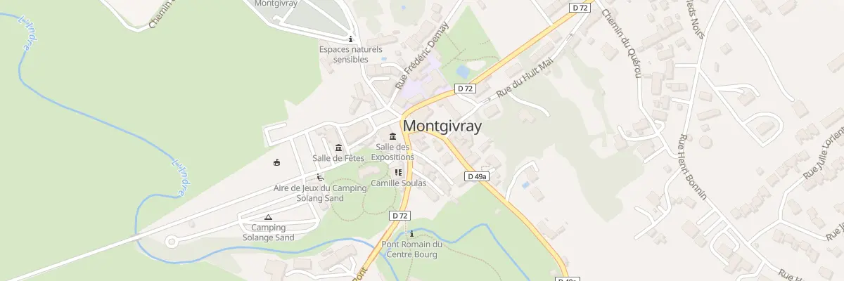 Plan du 4 Pl de Verdun à Montgivray
