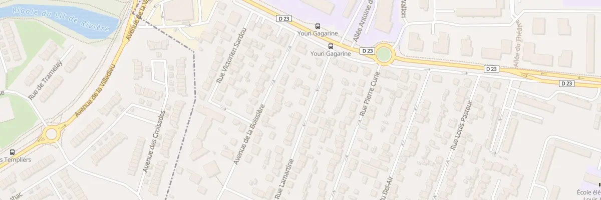Plan du 10B Rue Lamartine à Trappes