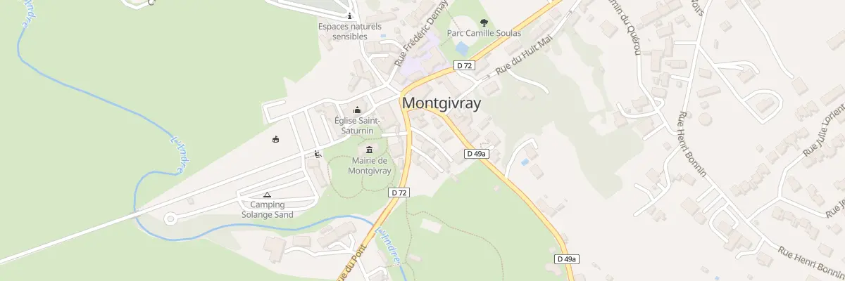 Plan du 3 Rue du Pont à Montgivray