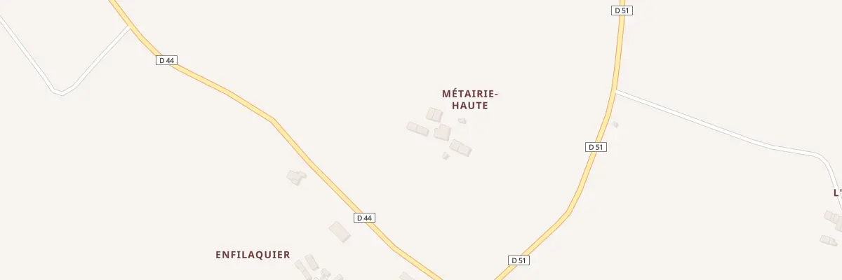 Plan du 5059 Metairie Haute à Poudis