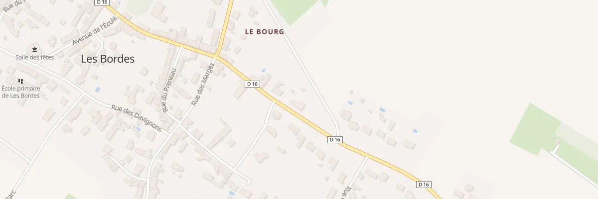Plan du 27 Rte d’Issoudun aux Bordes