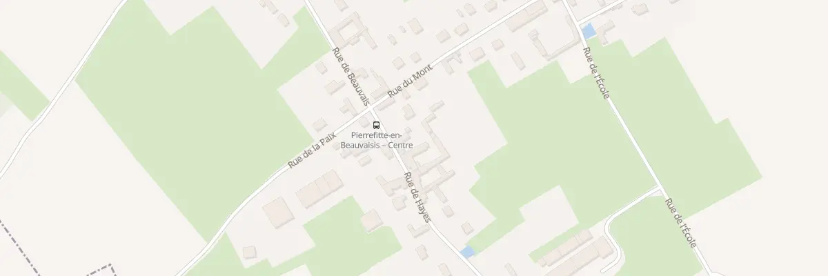 Plan du 6 Rue des Hayes à Pierrefitte-en-Beauvaisis