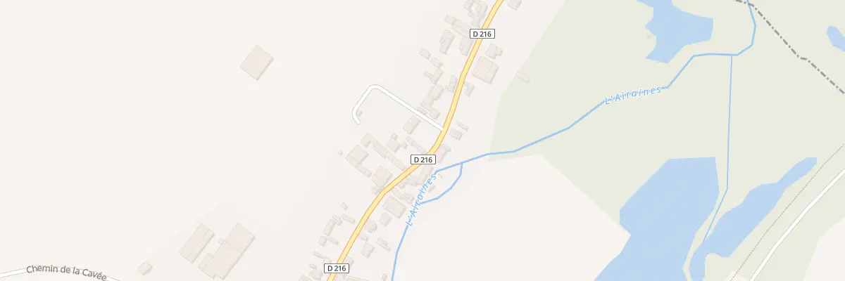 Plan du 23 Rue du Moulin à Bettencourt-Rivière