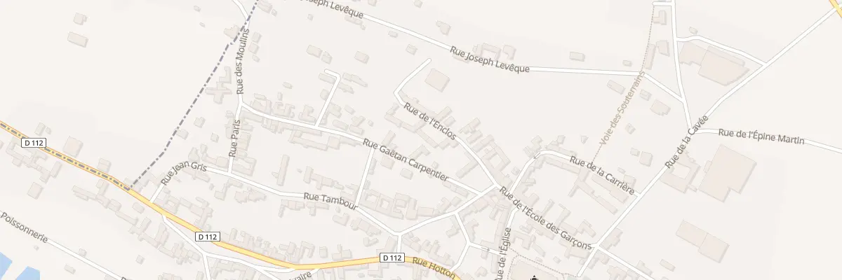 Plan du 5 Rue de l’Enclos à Long