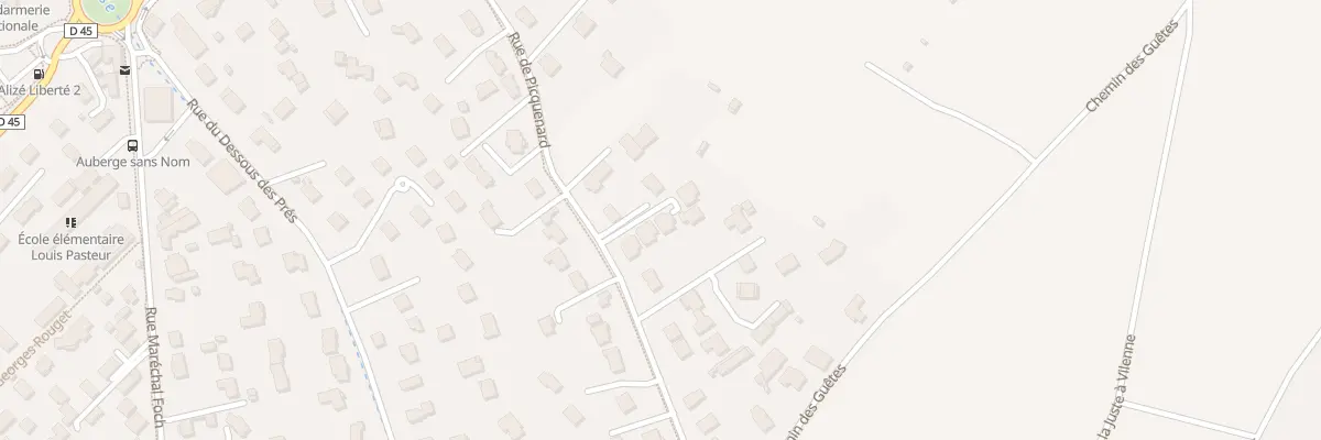 Plan du 440 Rue de Picquenard à Orgeval