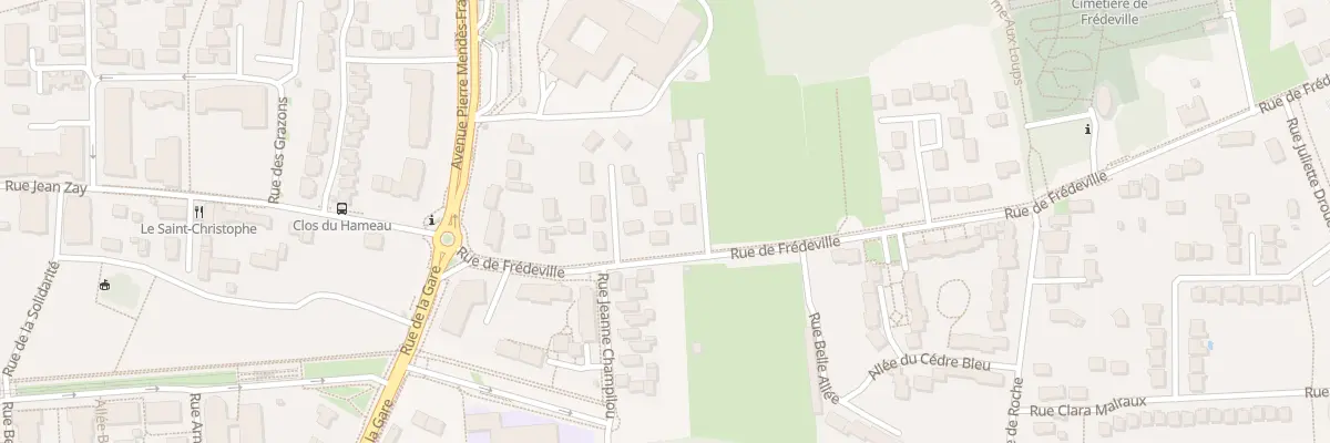 Plan du 21 Rue de Frédeville à Saint-Jean-de-Braye