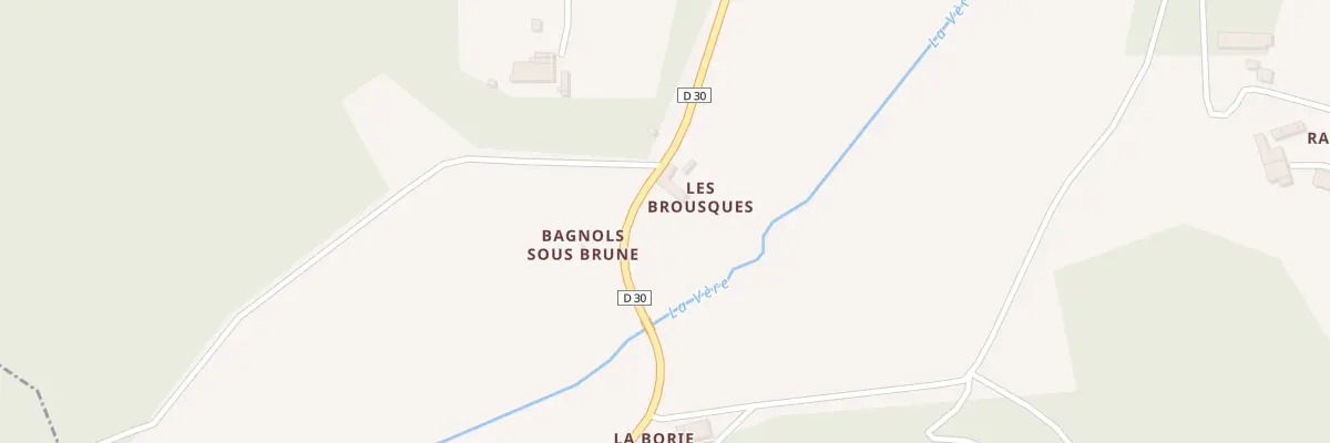 Plan du 847 Rte de la Vère à Noailles