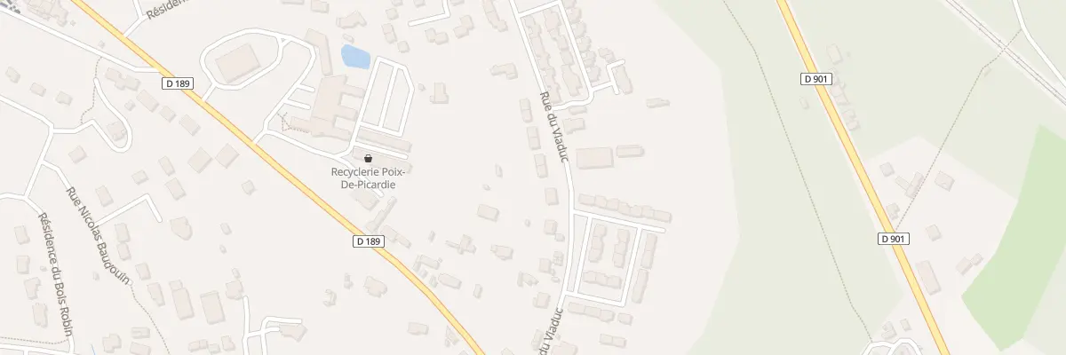 Plan du 21 Rue du Viaduc à Poix-de-Picardie