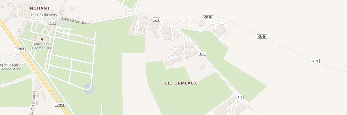 Plan du 5115 Les Ormeaux à Nohant-Vic