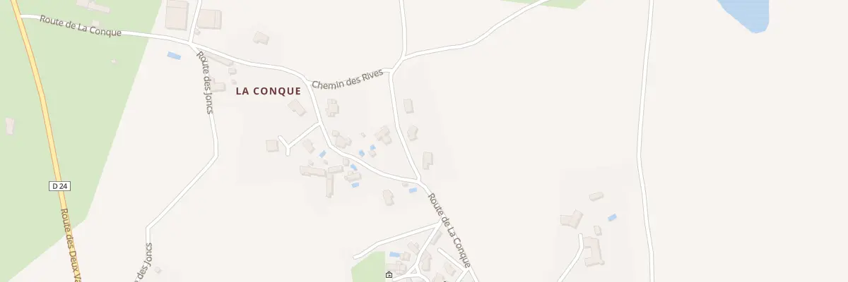 Plan du 5461 La Conque à Sainte-Croix