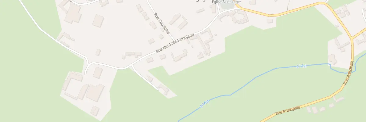 Plan du 15 Rue des Pres St Jean à Ergny