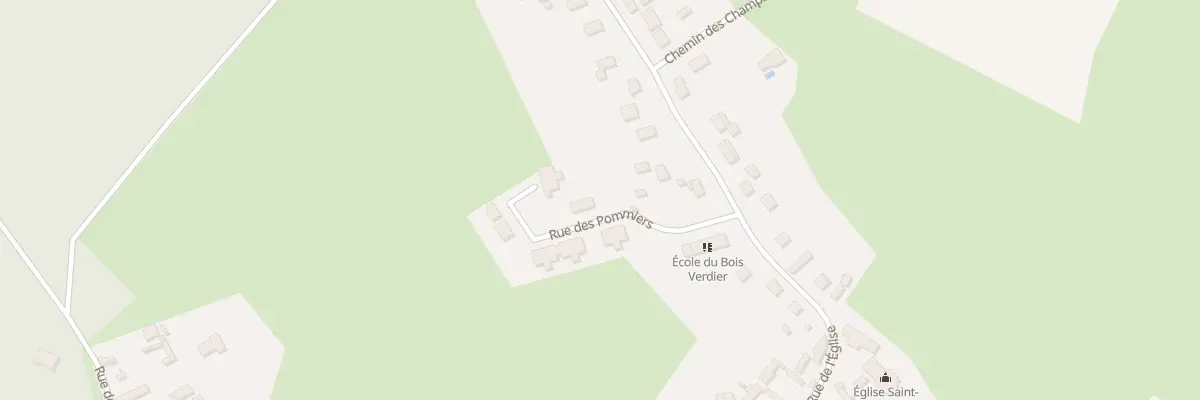Plan du 2 Rue des Pommiers à Saint-Germain-la-Poterie