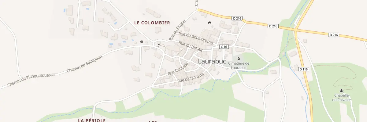 Plan du 65 Le Village à Laurabuc