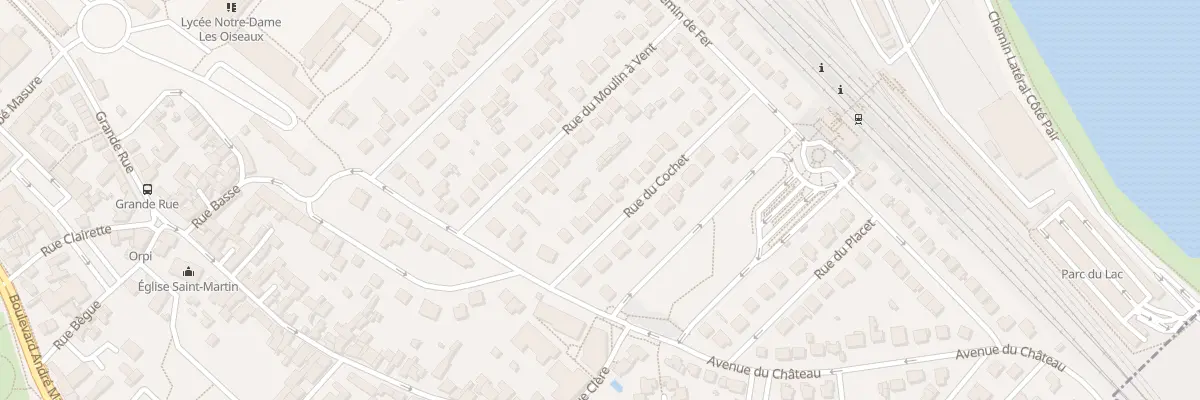 Plan du 9 Rue du Cochet à Verneuil-sur-Seine