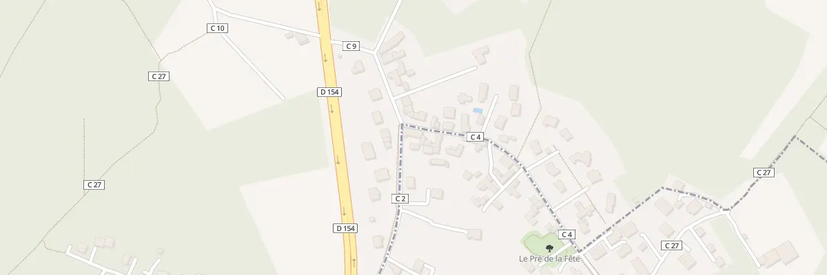 Plan du 296 Rue des Renardieres à Villennes-sur-Seine