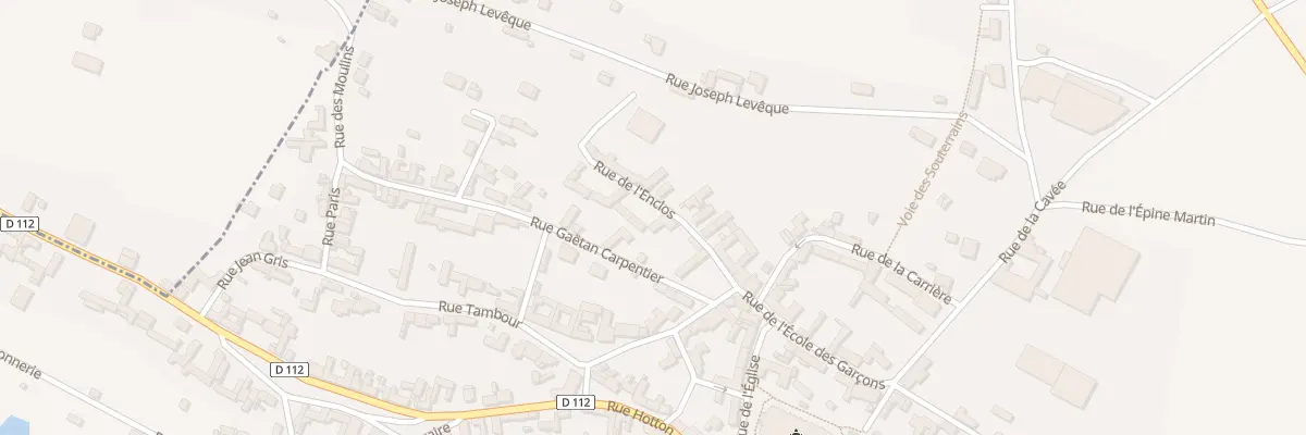 Plan du 3B Rue de l’Enclos à Long