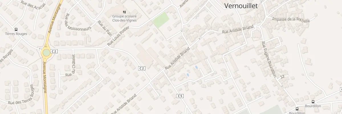 Plan du 52 Rue Aristide Briand à Vernouillet