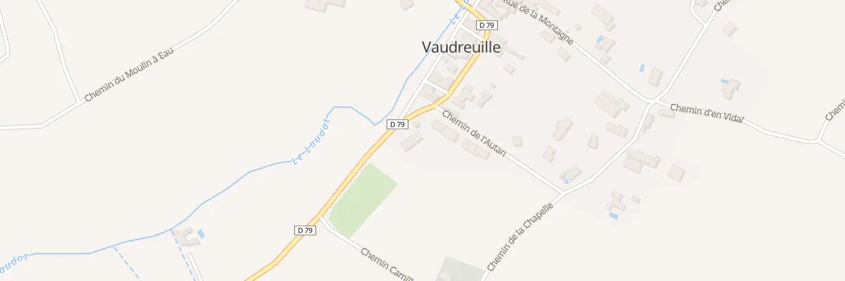 Plan du 209 Av de Rigaud de Vaudreuil à Vaudreuille