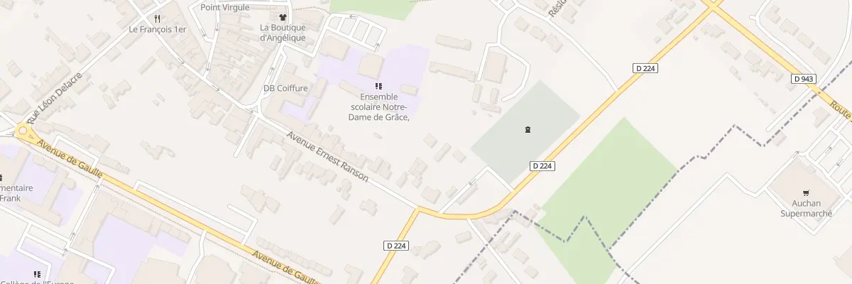 Plan du 54 Av Ernest Ranson à Ardres