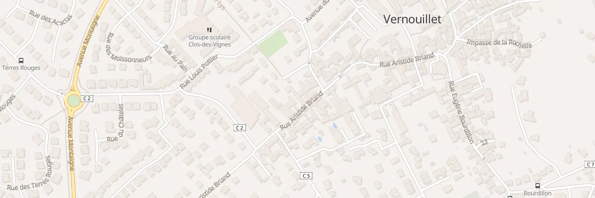 Plan du 48 Rue Aristide Briand à Vernouillet